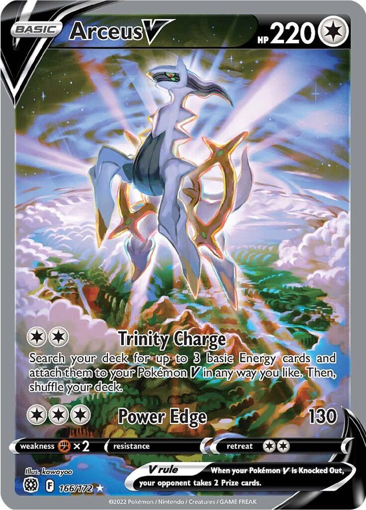 Arceus V (Alternate Full Art) - SWSH09: Brilliant Stars (SWSH09)