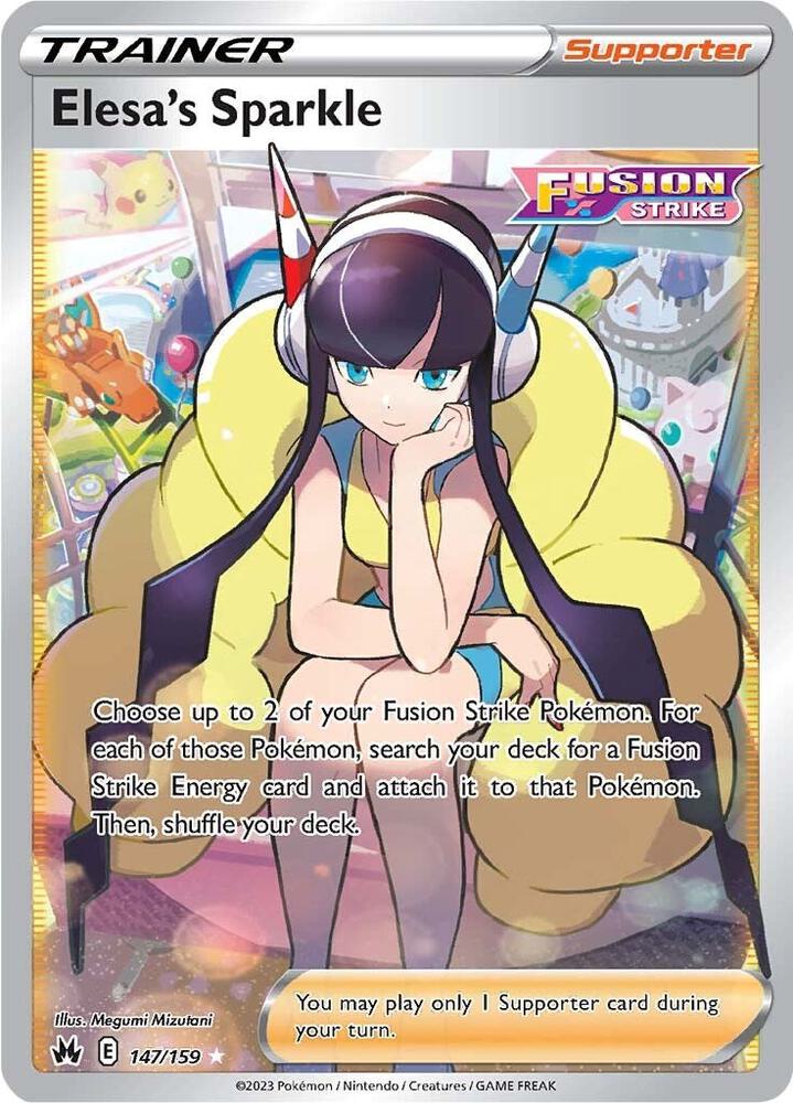 Elesa's Sparkle (Full Art) - Crown Zenith (CRZ)