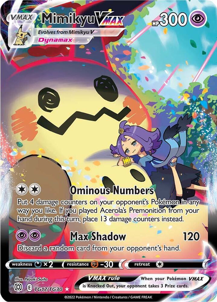 Mimikyu VMAX - SWSH09: Brilliant Stars Trainer Gallery (SWSH09:TG)