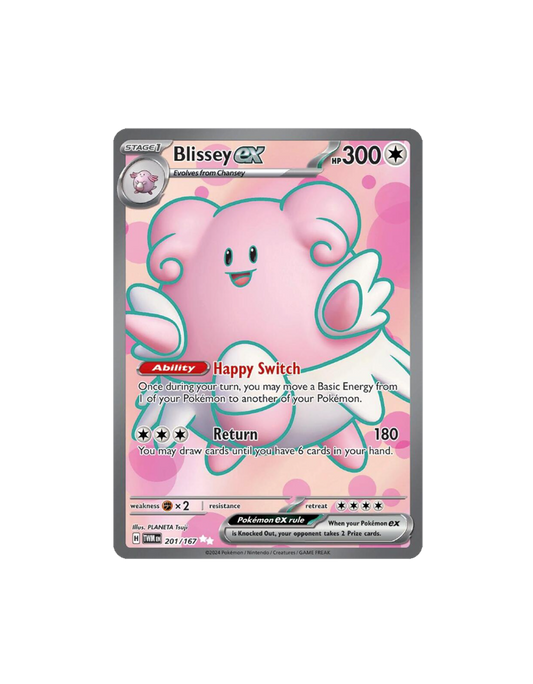 Blissey ex - 201/167 - SV06: Twilight Masquerade (TWM)