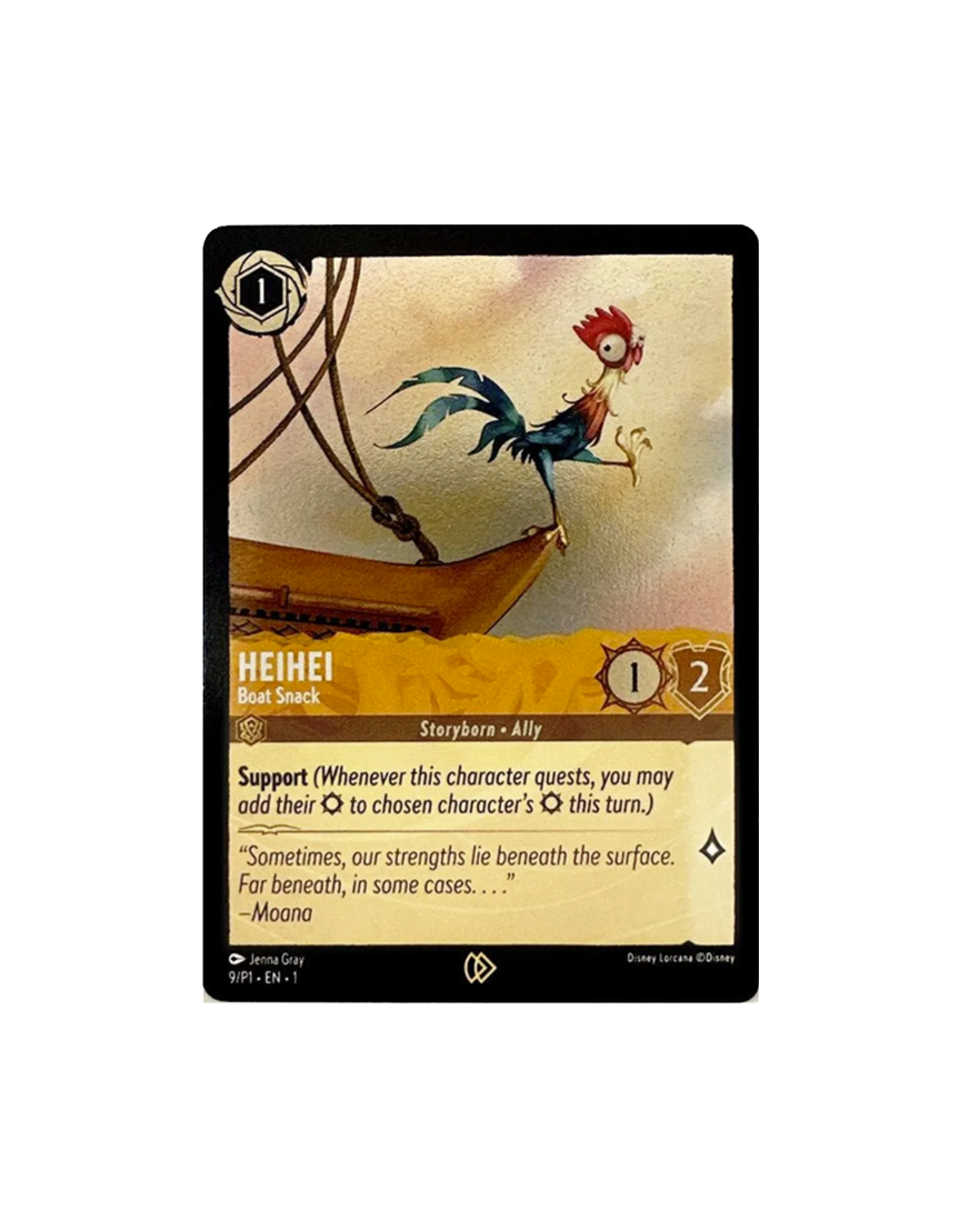 Heihei - Boat Snack - Disney Lorcana Promo Cards (DLPC)