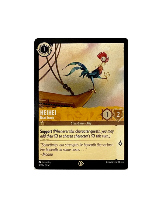 Heihei - Boat Snack - Disney Lorcana Promo Cards (DLPC)