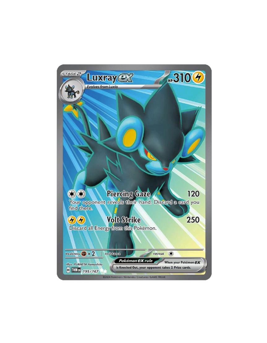 Luxray ex - 195/167 - SV06: Twilight Masquerade (TWM)