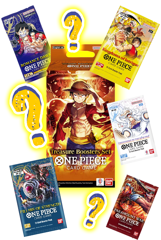 Live Rip N Ship Treasure Booster Set - One Piece Promotion Cards (OP-PR) - with The Pack Kraken