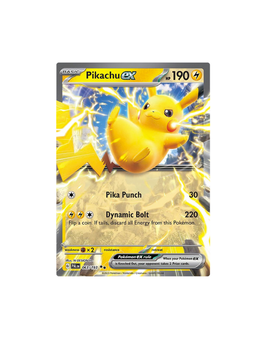 Pikachu ex - SV02: Paldea Evolved (PAL)