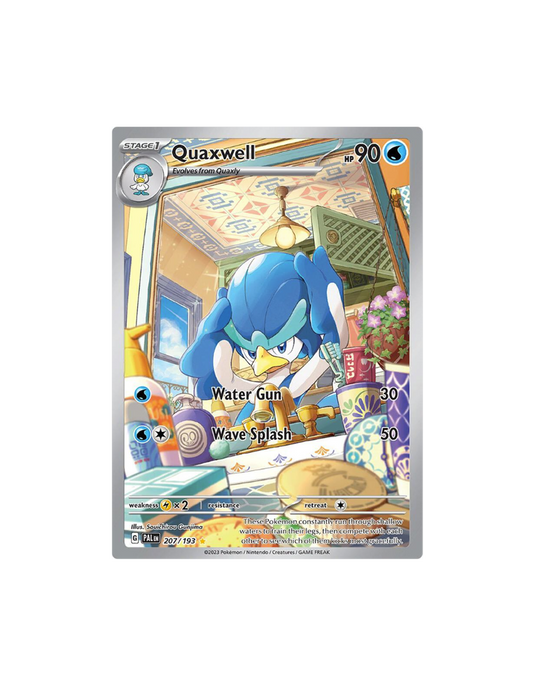 Quaxwell - 207/193 - SV02: Paldea Evolved (PAL) Illustration Rare